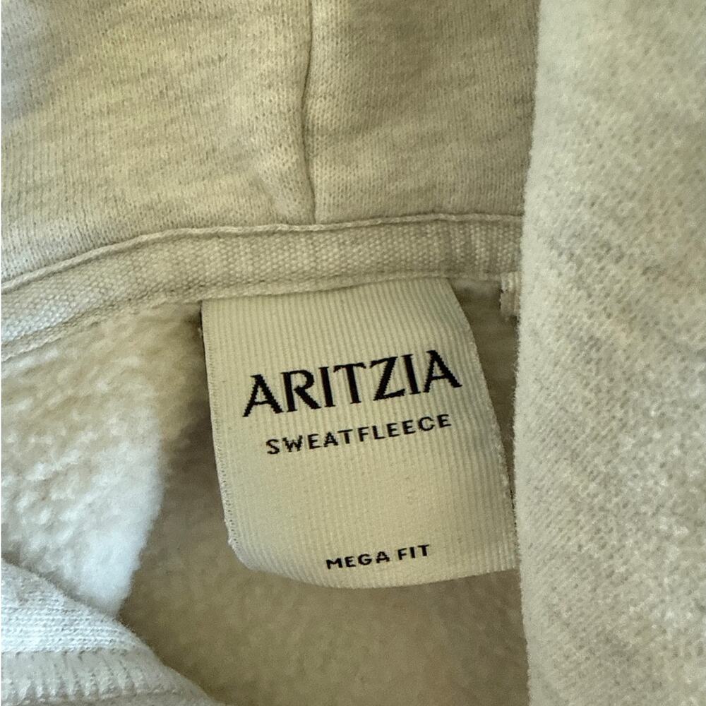 Aritzia Hoodie Sweatfleece Size XS Gray - Picture 3 of 5